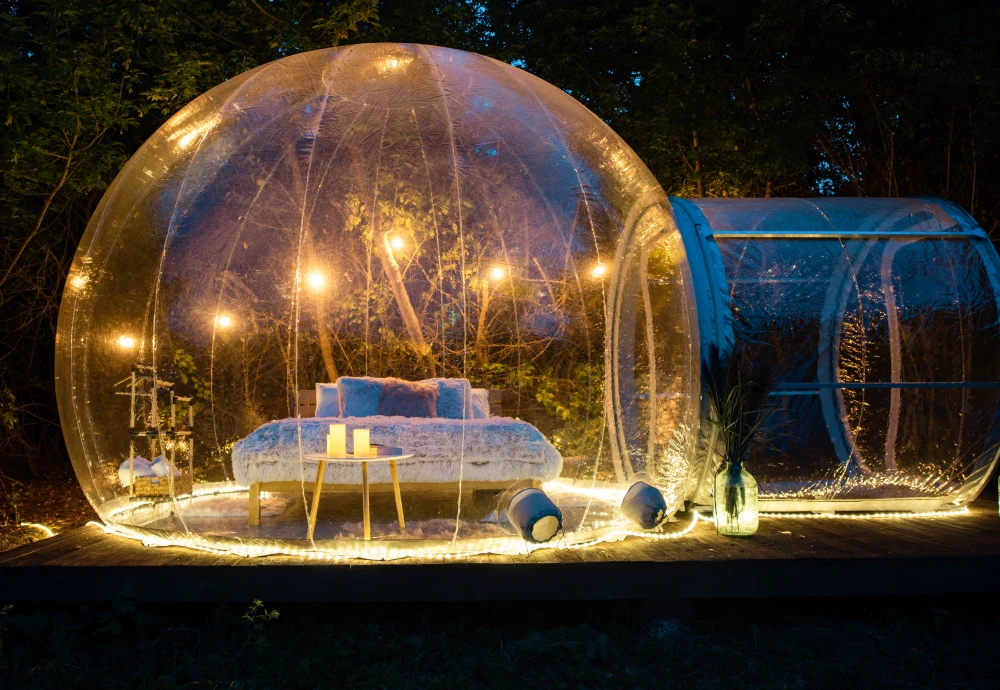 lawn bubble tent